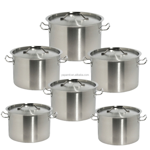 Set di <span class=keywords><strong>Pentole</strong></span> Grandi da 30 Quarti in Acciaio Inox, Pentola per Zuppa con Fondo Composito per Uso Commerciale Intensivo - Product Image 1
