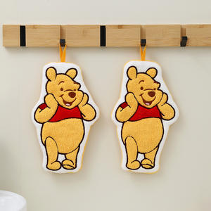 New Coral Fleece Cartoon Kuromi Cute Hanging Quick-Dry Absorbent Kitchen Sanitation <strong>Hand</strong> Wiper - Product Image 3