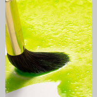 Pinceles de acuarela superventas: Pelo de oreja de buey, pelo animal mixto, pelo de nailon, mango de madera maciza con acabado lacado para pintura de acuarela