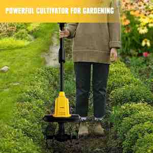 Cultivador Eléctrico Inalámbrico de 18V con Batería de Iones de Litio, Herramienta Agrícola para Jardín, Maquinaria Agrícola - Product Image 6