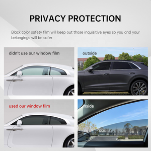 लीडा 8 साल की वारंटी पालतू 2 मिल एंटी स्क्रैच 97% इर अस्वीकृति और सबूत गोपनीयता संरक्षण कार रैप डिजाइन विंडो टिंट फिल्म - Product Image 6