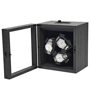 Sang trọng an toàn tự động thông minh cổ tay 3 XEM winders xoay đồng hồ bằng gỗ chủ Winder trường hợp cho các đồng hồ chuyên nghiệp các nhà sản xuất - Product Image 3