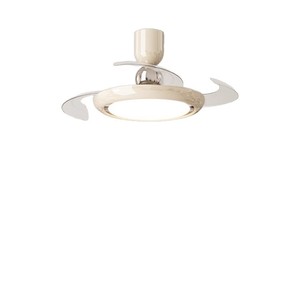 Ventilador de techo LED moderno de 48 pulgadas superventas con 6 velocidades y 4 aspas, diseño retráctil de bajo ruido para el hogar, dormitorio, oficina, hoteles - Product Image 6