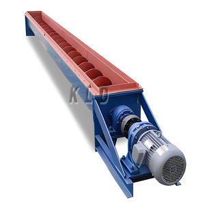 Factuary prijzen spiraalvormige schroefconveyor voor poeder- en zandtoepassingen, constructie van koolstofstaal, motor van een bekend merk - Product Image 1