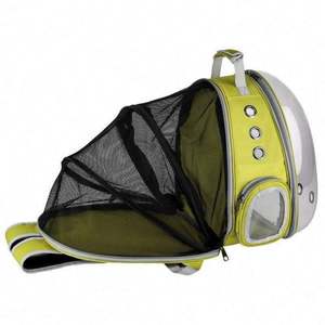 Bolsa de Transporte para Mascotas con Diseño Ventilado en la Parte Superior, Mochila para Gatos y Perros, para Mascotas Pequeñas - Product Image 1