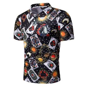 Polo de Golf en coton avec impression personnalisée, chemises de sport pour hommes, Logo décontracté à Sublimation brodé en soie, pièces OEM - Product Image 5