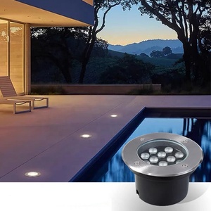 Ip65 3w 6W 9W 100mm Plancher Encastré Pont Inground Projecteur Extérieur Paysage <span class=keywords><strong>Sol</strong></span> Enterré Lampe <span class=keywords><strong>Led</strong></span> Lumière Souterraine - Product Image 2