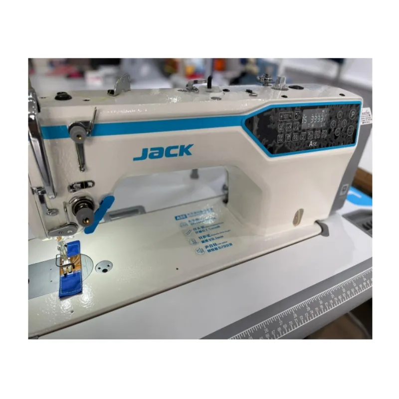 Máquina de coser de corte automático, máquina de coser Industrial China Jack A5E, precio usado