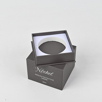 Boîte rigide personnalisée de luxe avec couvercle et base, boîte en papier rigide avec logo personnalisé pour l'emballage de parfums, de bougies et de pots de soins de la peau