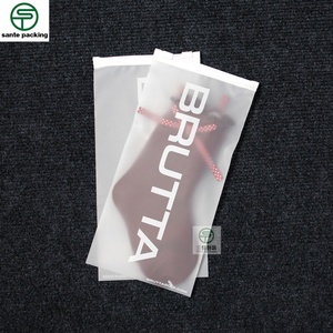 Custom Socks Packaging CPE Zip-Lock Bags with Gravure Printing Reusable Recyclable & Sustainable Custom Color & Size - Product Image 2