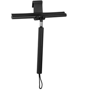Adjustable Telescopic Rod Glass <b>Scraper</b> Cleaning Tool with Silicone Handle - Product Image 3