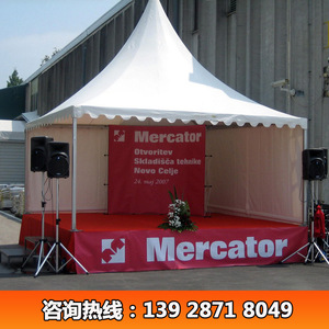 Carpa Europea de Techo Cónico de 3-6m con Estructura de Aleación de Aluminio, Tela de Poliéster Impermeable, Apertura Rápida, para Bodas y Fiestas - Product Image 4