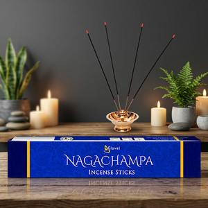 Bâtons d'encens indiens en bois d'agar de haute qualité, écologiques, parfum floral brun, senteur de rose, qualité export toutes saisons - Product Image 1