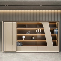 Bureau de direction en forme de L de luxe, mobilier de bureau moderne, bureau de travail modulaire pour bureau à domicile