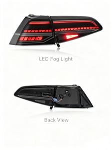 Feux clignotants MJ Plug and Play pour Volkswagen VW <span class=keywords><strong>Golf</strong></span> <span class=keywords><strong>7</strong></span> MK7 Mise à niveau des feux arrière 2013-2018 Feux <span class=keywords><strong>stop</strong></span> à LED - Product Image 4