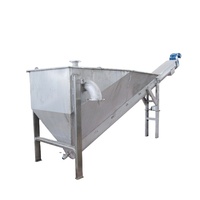 Separador de Arena de Tipo Presión Eficiente, Totalmente Automático, Controlado por PLC, de Acero Inoxidable SS304/SS316, Máquina de Filtración de Aguas Residuales de Construcción