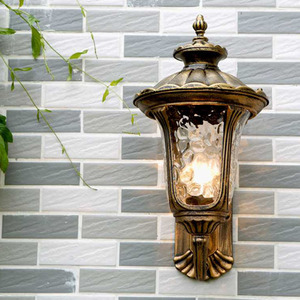 Lumière LED murale extérieure pour jardin, 3500K blanc chaud, alliage d'aluminium, étanche, diffuseur en verre trempé, 110-240V, 10 ans de garantie - Product Image 5
