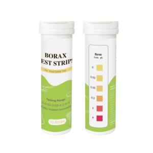 Bandelettes de <span class=keywords><strong>test</strong></span> au borax de marque neutre (Modèle W-1) certifiées CE, 10 bandelettes/flacon pour usage domestique et hospitalier, durée de conservation de 2 ans - Product Image 6