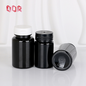 150ml /5 oz Customizable Colored Health Supplements bottle Food-Grade <b>Plastic</b> PET Bottle for Multivitamin Tablets - Product Image 1