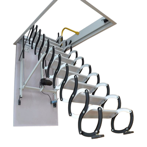 Cầu thang xếp tự động điện hiện đại, thiết kế hiện đại, không nhìn thấy được, dành cho nhà ở, biệt thự, gác mái - Product Image 3