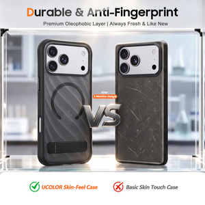 เคสโทรศัพท์ลายคลื่นดีไซน์ใหม่ปี 2026 ป้องกันแรงกระแทก แม่เหล็กในตัว พร้อมที่หมุนได้ สำหรับ <span class=keywords><strong>iPhone</strong></span> 18 17 <span class=keywords><strong>Pro</strong></span> Max และ Samsung - Product Image 6