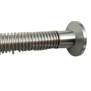 KF10 di piccolo diametro in acciaio <span class=keywords><strong>inox</strong></span> soffietti liscia superficie <span class=keywords><strong>flessibile</strong></span> e resistente tubo sottovuoto per varie applicazioni - Product Image 1
