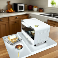 Nouvelle étagère coulissante pour micro-ondes, support antidérapant pour machine à café, organisateur de cuisine, support pour four à micro-ondes avec tiroir