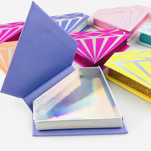 Wholesale Hot Selling Custom Eyelash Packaging Box with Free Design Custom Eyelash Box Packaging Eyelash Vendor Customized Boxes
