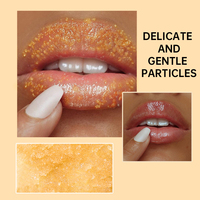 Gel exfoliant pour les lèvres éclaircissant et blanchissant au curcuma biologique, hydratant et nourrissant, marque privée, vente en gros
