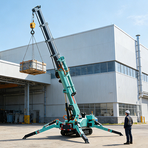 Grúa Araña Móvil Eléctrica/Diésel de 3, 5 y 8 Toneladas con Canasta para Servicio de Instalación Industrial Eficiente - Product Image 4