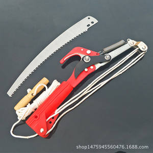 กรรไกรตัดแต่งกิ่งไม้สูง Mountain Wisteria ใบมีด 60 มม. สแตนเลส ดีไซน์แบบผีเสื้อสี่ลูกล้อ สำหรับตัดแต่งต้นไม้ในสวน - Product Image 2