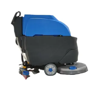 CleanHorse G1 automatic single disc warehouse portable motor battery operated floor scrubber cleaning machine