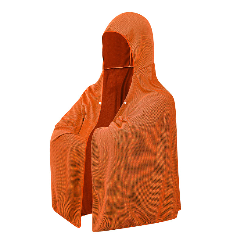 Cooling cloak-orange