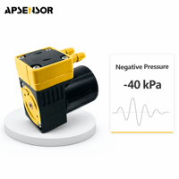 Mini pompe à diaphragme pour analyseur de qualité de l'eau, 12V DC, corps compact et peu encombrant