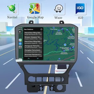 Radio para Auto Android <span class=keywords><strong>de</strong></span> 11.5 Pulgadas, Pantalla Táctil <span class=keywords><strong>de</strong></span> 64 GB, GPS, Navegador, CarPlay Inalámbrico, Android Auto para Ford Mustang 2015-<span class=keywords><strong>2023</strong></span> - Product Image 4