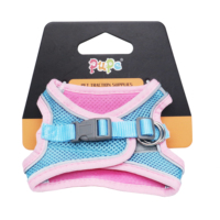 Harnais et laisse pour petit chien ou chat, élégants, luxueux, personnalisés, imprimés, rembourrés en nylon, réfléchissants, ajustables, écologiques, respirants