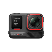 Nueva Cámara de Acción Insta 360 Pro 2 con Sensor Dual de 1/1.3" Co-ingenierizada, IA Avanzada para Baja Luminosidad, Resistente al Agua 8K