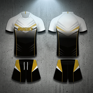 Sports Rugby Kit Comfortable Breathable Rugby Uniform Custom Sublimation Printing Rugby Jersey Shirt <b>Shorts</b> Set OEM ODM - Product Image 1
