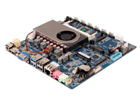 Carte mère Intel Core I7 6500U 2LAN Thin Mini-ITX avec graphismes HD 520, prise en charge 4K, écrans VGA/LVDS/HDM, 16 Go DDR3L, 6 ports COM