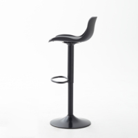 Tabouret de bar pivotant réglable en plastique moderne pour cuisine, bar à domicile, extérieur, hôtel, salle à manger