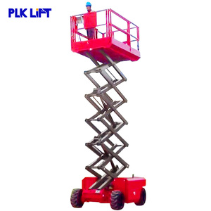 8M 10M Diesel/Batterij Power Mobiele Zelfrijdende Schaarlift Hydraulische Man <span class=keywords><strong>Lift</strong></span> Voor Verkoop - Product Image 3