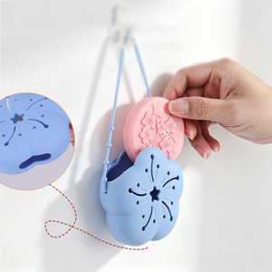 Support en silicone pour bombes de bain avec ventouses, réutilisable, suspendable, diffuseur d'aromathérapie pour salle de bain - Product Image 1