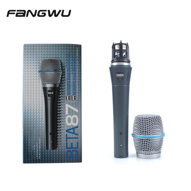 Top Quality B87 a C Vocal Dynamic Hypercenter Mic for Wired Vocal Microphone