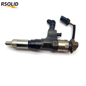 หัวฉีดน้ำมันดีเซล Rsoliddiesel รุ่น 095000-6353 0950006353 ใช้ได้กับเครื่องยนต์ Hin J05E J06E Kobel SK200-8 Yuch YC6M ดีเซล คอมมอนเรล - Product Image 1