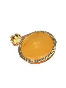 <span class=keywords><strong>Ciondolo</strong></span> della Pace in <span class=keywords><strong>Ambra</strong></span> Naturale del Baltico, <span class=keywords><strong>con</strong></span> Turchese e Placcatura in Oro - Product Image 2