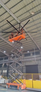Ventilateurs de grande taille 7,3 m à grand volume, les plus vendus, à économie d'énergie, installés en usine - Product Image 3