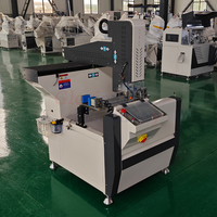 Mini enrutador de copia de fresado de perforación Cnc de perfil de aluminio para máquina de bisagras de aluminio con orificio de cerradura de puerta de aluminio