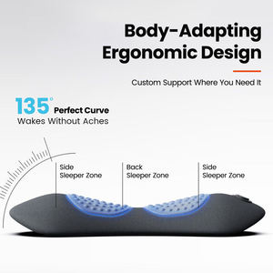 Coussin de massage lombaire pas cher, appareil de massage chauffant pour soulager les douleurs dorsales, compresse chaude, masseur de taille pour la maison, le bureau, la voiture - Product Image 4