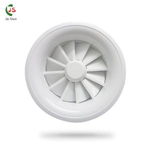 Aluminiumlegering circulaire swirl-ventilator voor industriële centrale airconditioning met intelligente elektrische temperatuurregeling - Product Image 5