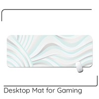 Fluide Simple Rayé Élégant Cool PC Gaming Tapis De Souris Gamer Tapis Teclado Pad Mat Ordinateur Portable Bureau Tapis 900X400